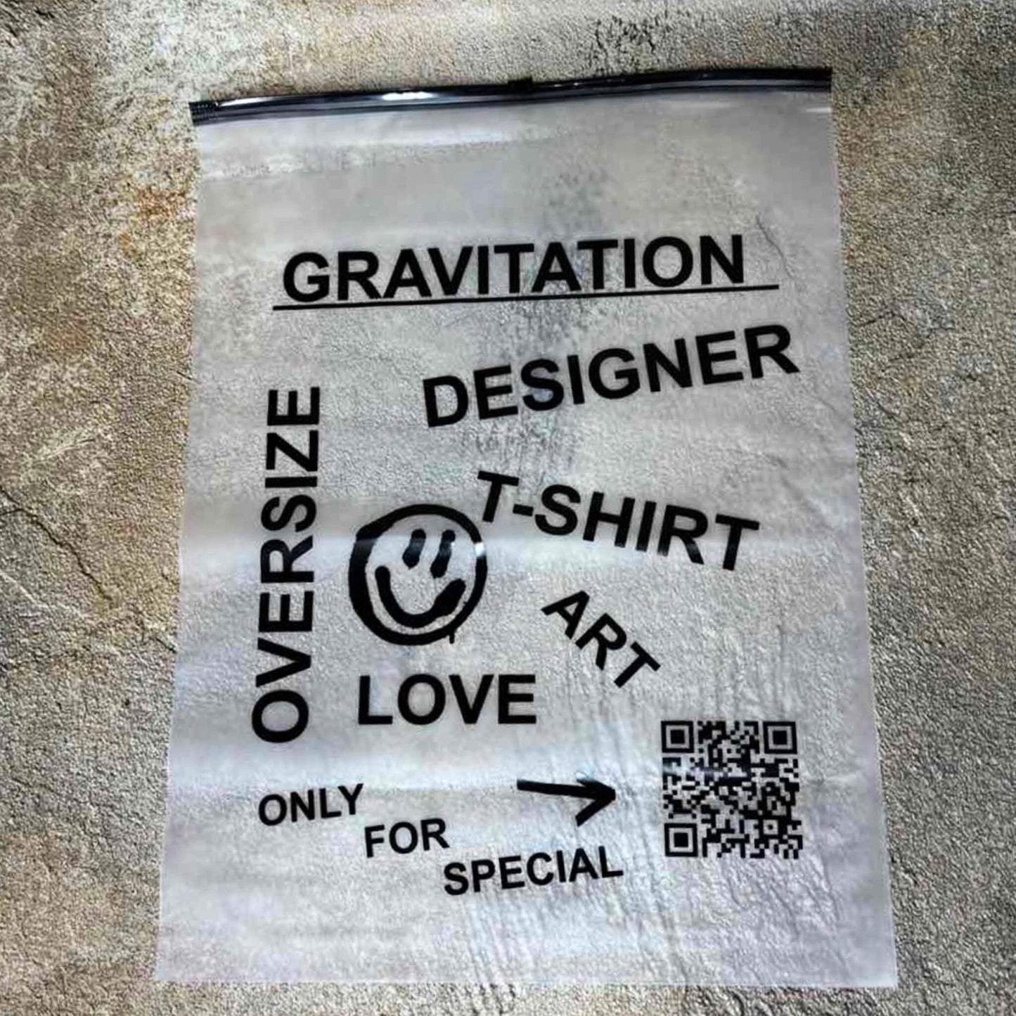 Custom Frosted Zipper Bags 20х30cm (7.9x11.8in) White