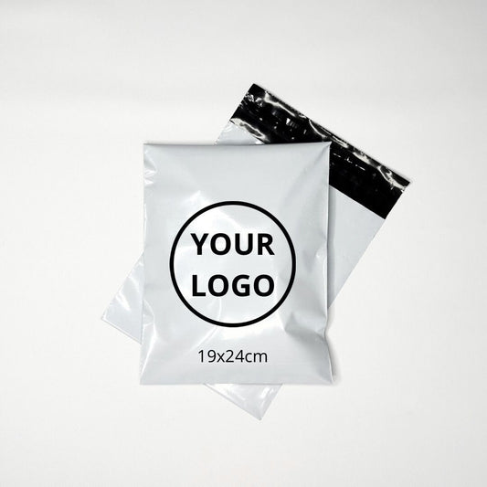 Poly Mailers shipping bag 19х24cm (7.5x9.4in) White
