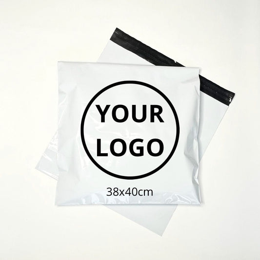 Poly Mailers shipping bag 38х40cm (14.9x15.7in) White