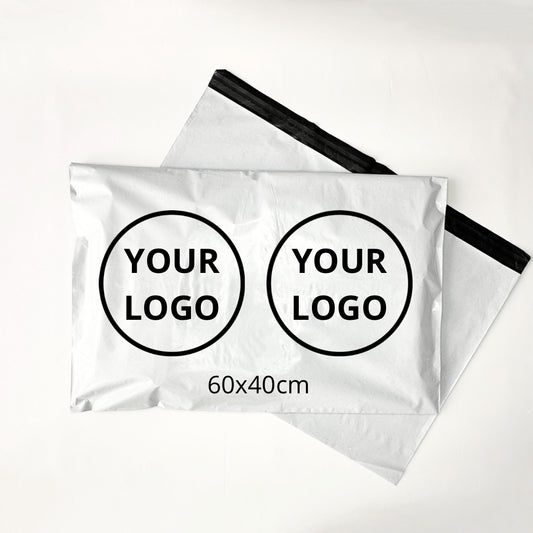 Poly Mailers shipping bag 60х40cm (23.6x15.7in) White
