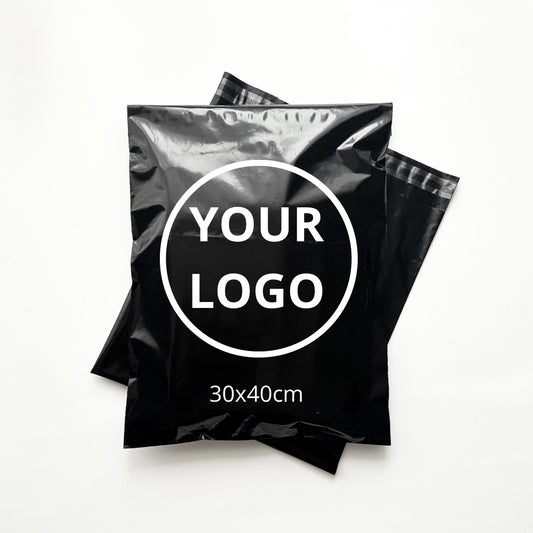 Poly Mailers shipping bag 30х40cm (11.8x15.7in) Black