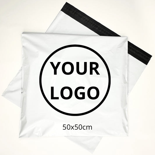 Poly Mailers shipping bag 50х50cm (19.6x19.6in) White