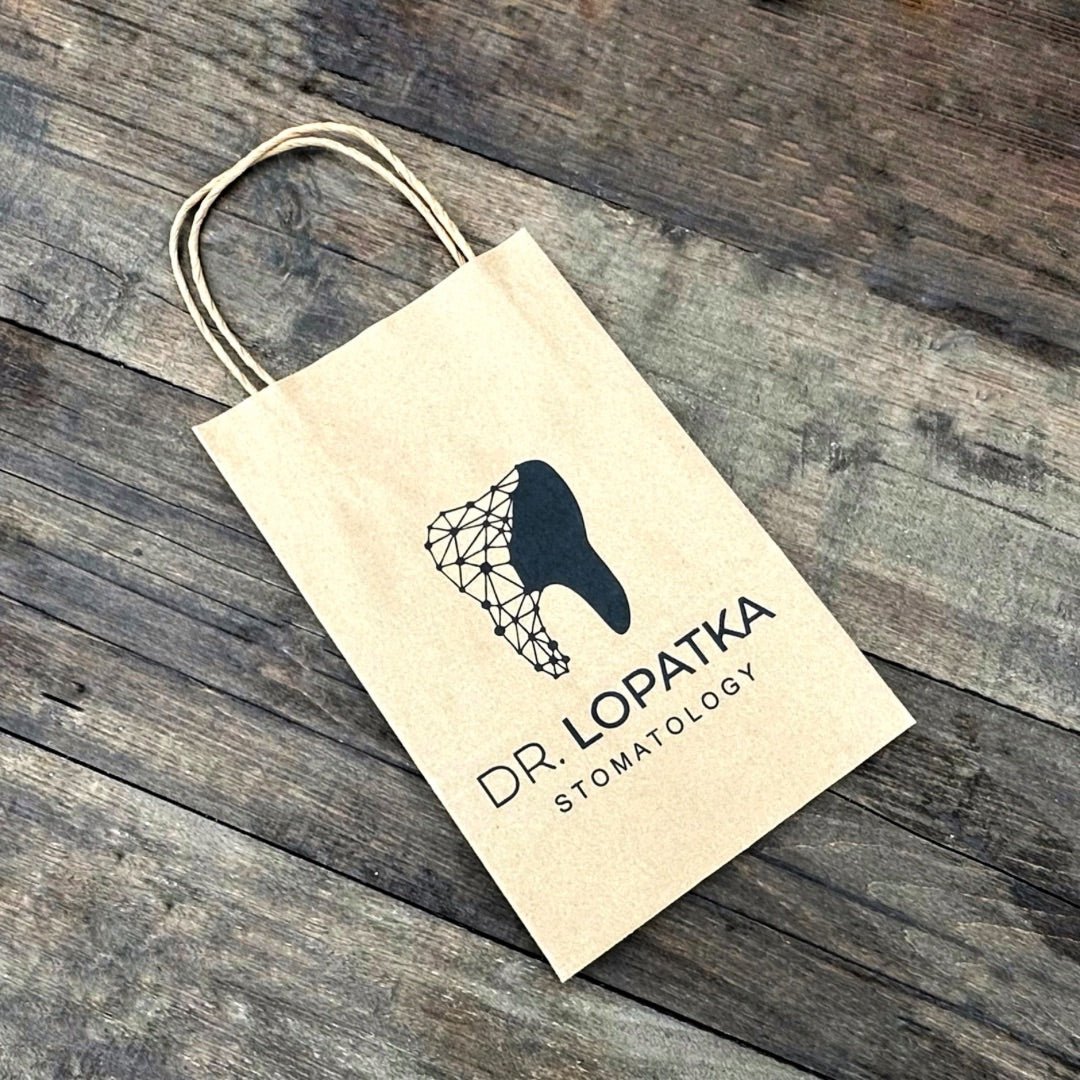 Custom brown paper bags